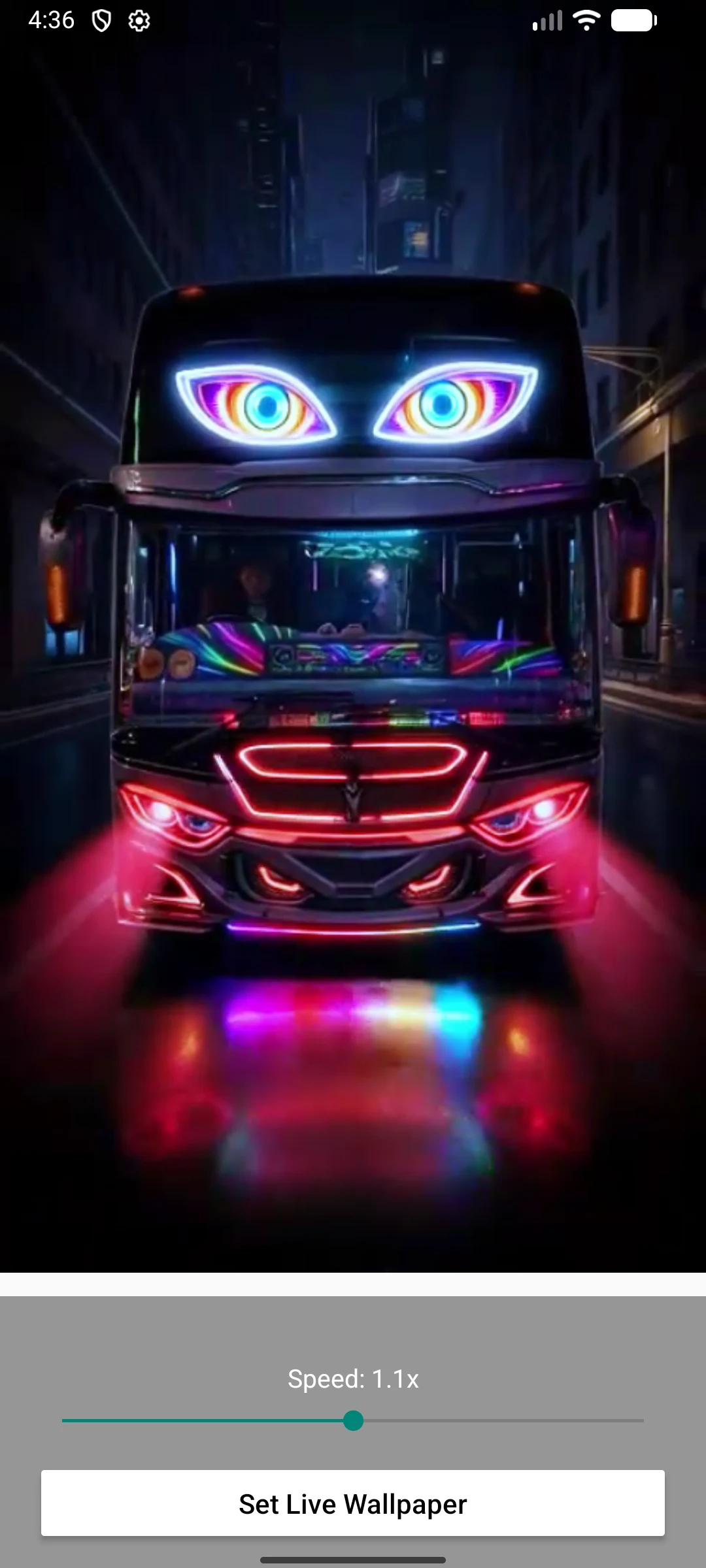 BUS MATA LIVE WALLPAPER screenshot