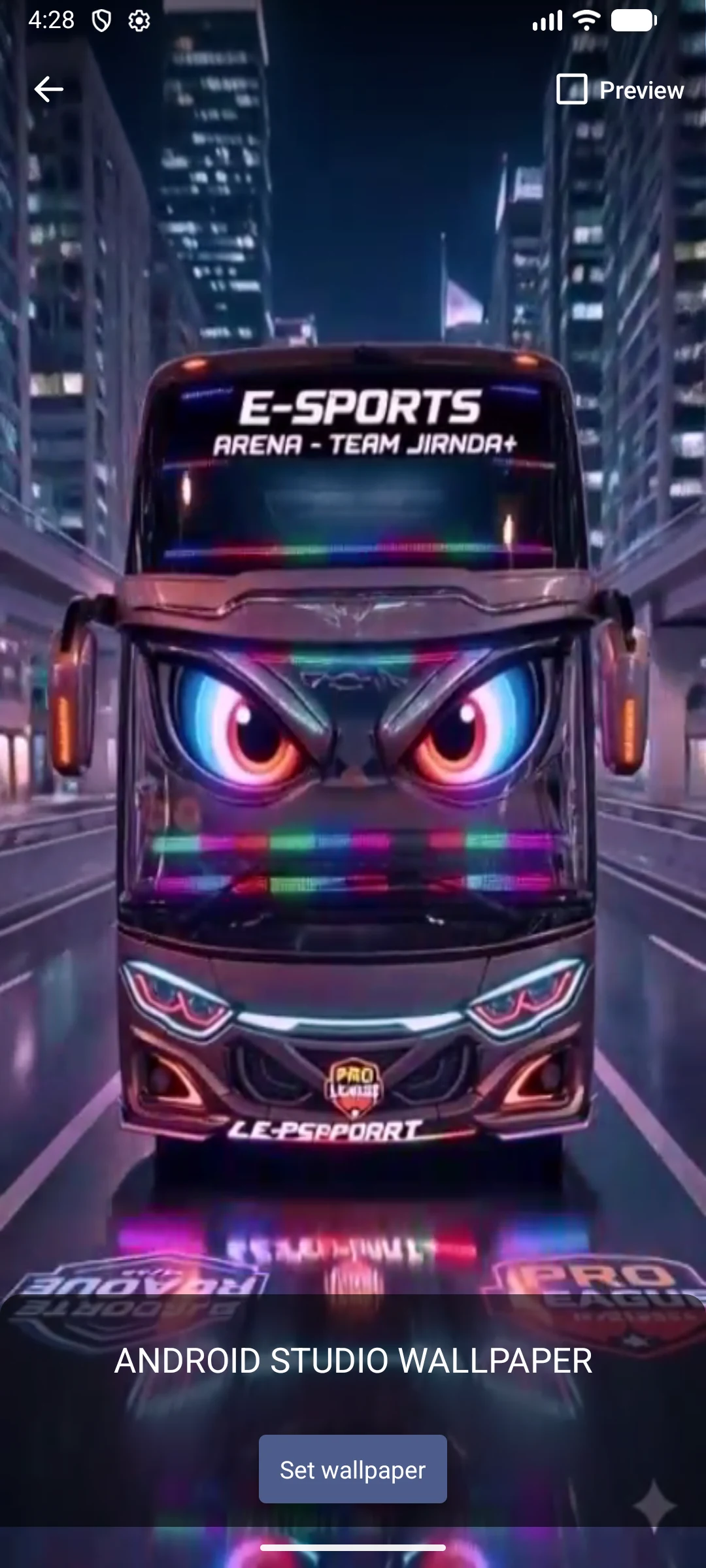 BUS MATA LIVE WALLPAPER screenshot