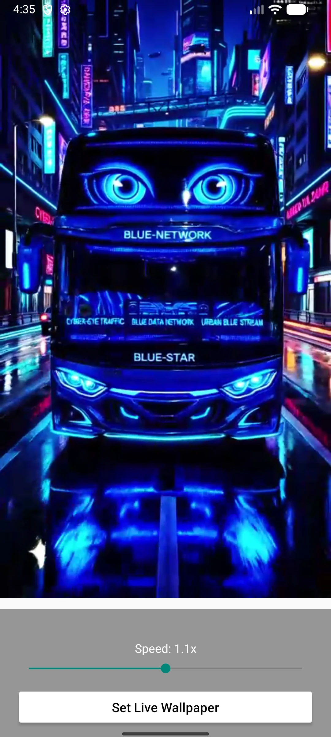 BUS MATA LIVE WALLPAPER screenshot